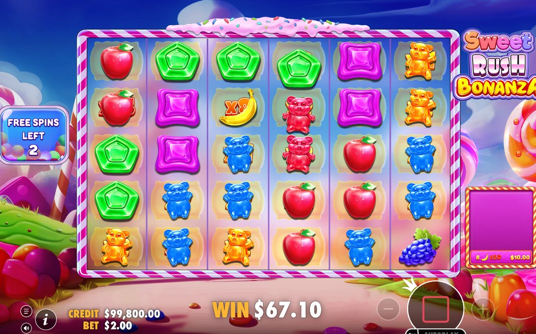 Free Spins med Retrigger-funktionen i spelet